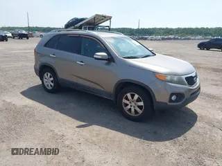 2011 Kia Sorento LX with VIN 5XYKT4A1XBG061125, listed as a IAAI auction lot 42576972 with 201,187 mi miles and . Bid and sale history available at DreamBid. Image 1.