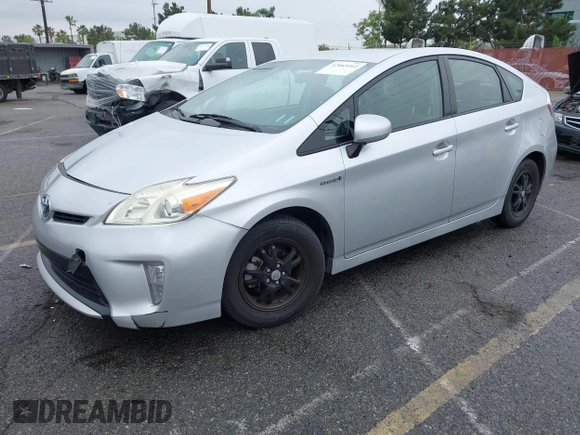 2013 Toyota Prius One with VIN JTDKN3DU4D5670233, listed as a IAAI auction lot 42065164 with 193,103 mi miles and . Bid and sale history available at DreamBid. Image 22.