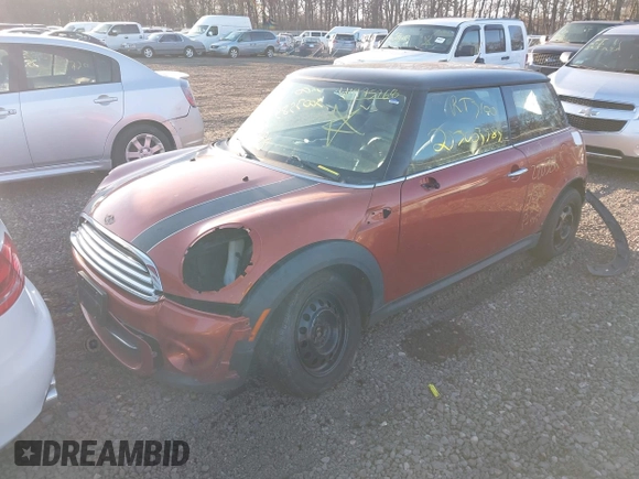 2012 MINI Hardtop with VIN WMWSU3C56CT367152, listed as a IAAI auction lot 41975768 with Not Provided miles and . Bid and sale history available at DreamBid. Image 2.