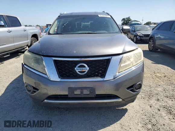 2016 Nissan Pathfinder Platinum with VIN 5N1AR2MM7GC650645, listed as a Copart auction lot 55783425 with 152,320 mi miles and Salvage title. Bid and sale history available at DreamBid. Image 5.