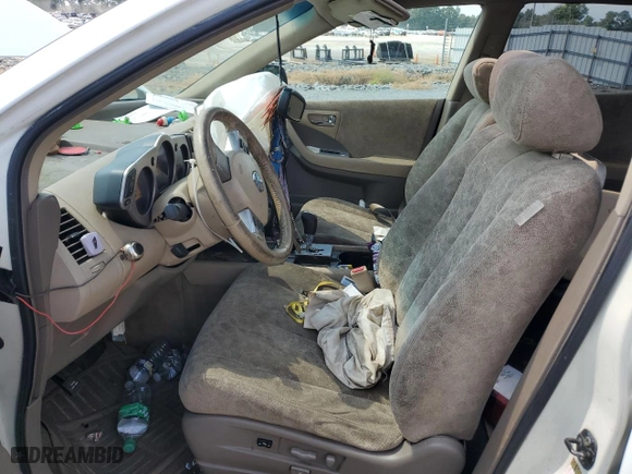 2006 Nissan Murano SE with VIN JN8AZ08W06W546844, listed as a Copart auction lot 69667134 with 0 mi miles and Salvage Title. Bid and sale history available at carsss.com. Image 7.