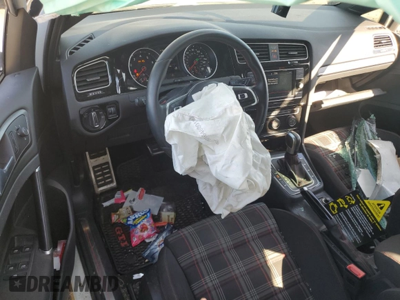 2020 Volkswagen Golf GTI S with VIN 3VW6T7AU4LM010153, listed as a Copart auction lot 73808063 with 44,502 mi miles and Salvage Title. Bid and sale history available at carsss.com. Image 8.