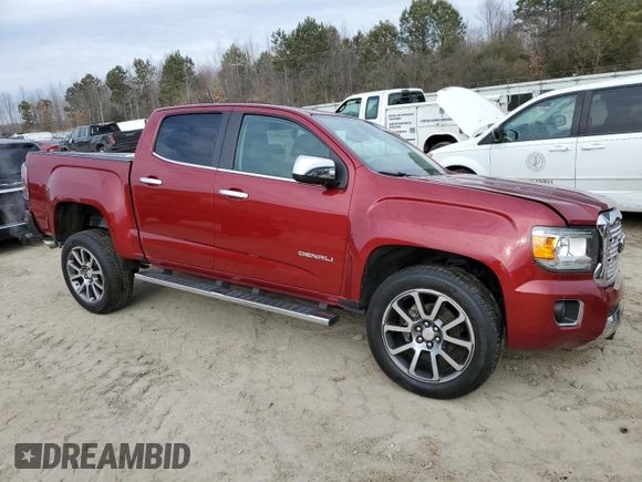 2018 GMC Canyon 4WD Denali with VIN 1GTG6EEN7J1207009, listed as a Copart auction lot 88519165 with 80,684 mi miles and Salvage Title. Bid and sale history available at carsss.com. Image 4.