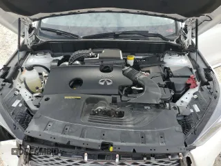 2023 Infiniti QX50 Luxe with VIN 3PCAJ5BA3PF114574, listed as a Copart auction lot 55118255 with 25,803 mi miles and Salvage title. Bid and sale history available at DreamBid. Image 12.