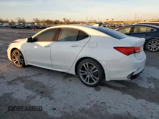 2020 Acura TLX w/Technology Pkg with VIN 19UUB2F49LA004288, listed as a Copart auction lot 80317004 with 87,671 mi miles and Salvage Title. Bid and sale history available at carsss.com. Image 2.