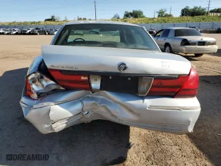 2003 Mercury Grand Marquis GS Convenience with VIN 2MEFM74W63X648064, listed as a Copart auction lot 69247284 with 185,934 mi miles and Salvage Title. Bid and sale history available at carsss.com. Image 6.