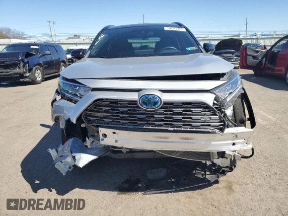 2021 Toyota RAV4 Hybrid XSE with VIN 2T3E6RFV4MW024394, listed as a Copart auction lot 50681165 with 41,349 mi miles and Salvage Title. Bid and sale history available at carsss.com. Image 5.