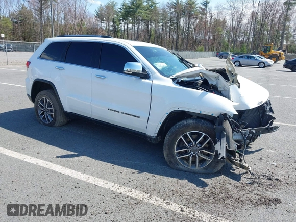 2021 Jeep Grand Cherokee Limited with VIN 1C4RJFBG8MC552139, listed as a IAAI auction lot 42037970 with 75,000 mi miles and . Bid and sale history available at DreamBid. Image 1.