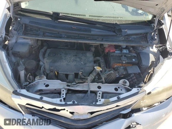 2014 Toyota Yaris L with VIN VNKKTUD39EA000339, listed as a Copart auction lot 52864255 with 78,777 mi miles and Salvage Title. Bid and sale history available at carsss.com. Image 13.