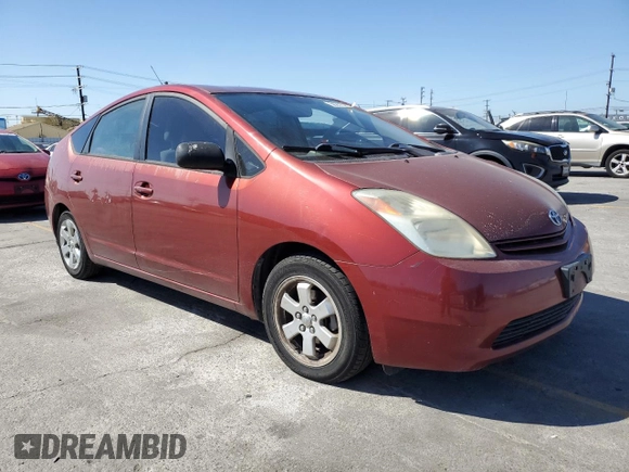2005 Toyota Prius with VIN JTDKB20U353084290, listed as a Copart auction lot 56907085 with 190,405 mi miles and Clean Title. Bid and sale history available at DreamBid. Image 4.