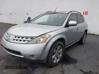 2007 Nissan Murano S with VIN JN8AZ08W47W624088, listed as a IAAI auction lot 41620251 with 182,953 mi miles. Bid and sale history available at carsss.com. Image 2.