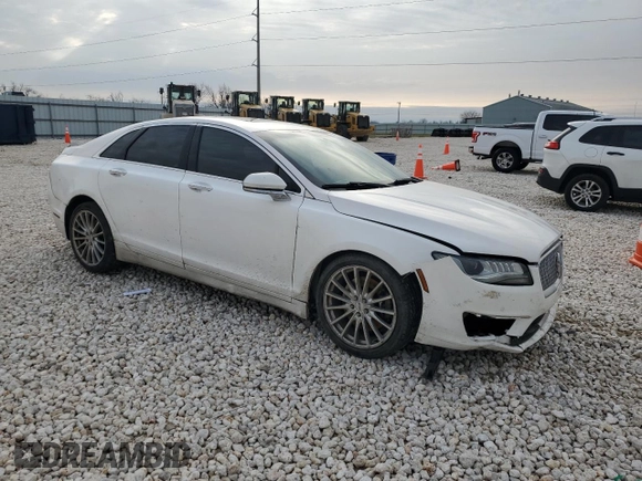 2017 Lincoln MKZ Reserve with VIN 3LN6L5EC3HR634766, listed as a Copart auction lot 45155095 with 112,975 mi miles and Salvage title. Bid and sale history available at DreamBid. Image 4.