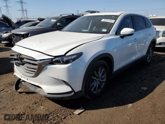 2021 Mazda CX-9 Touring z VIN JM3TCBCY6M0521061, wystawiony jako Copart lot #48181955 z przebiegiem 38 443 mil mil oraz Szkoda całkowita • Salvage title. Historia ofert i sprzedaży dostępna na DreamBid. Obrazek 1.