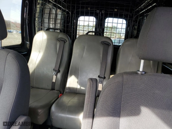 2015 Ford Transit Cargo Van with VIN 1FTYR2CM5FKA73574, listed as a Copart auction lot 88373155 with 231,278 mi miles and Salvage Title. Bid and sale history available at carsss.com. Image 10.