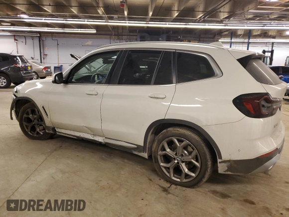 2024 BMW X3 xDrive30i z VIN 5UX53DP06R9T66014, wystawiony jako Copart lot #41846355 z przebiegiem 13 219 mil mil oraz Szkoda całkowita • Salvage title. Historia ofert i sprzedaży dostępna na DreamBid. Obrazek 2.