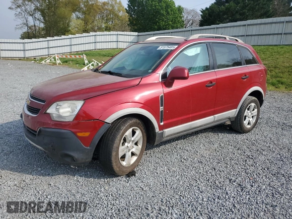 2014 Chevrolet Captiva Sport LS with VIN 3GNAL2EK3ES661417, listed as a Copart auction lot 51575485 with 59,905 mi miles and Salvage Title. Bid and sale history available at carsss.com. Image 1.