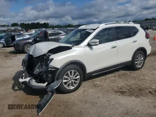 2020 Nissan Rogue SV with VIN KNMAT2MT4LP535243, listed as a Copart auction lot 56834865 with 35,057 mi miles and Salvage title. Bid and sale history available at DreamBid. Image 1.
