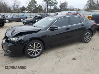 2017 Acura TLX V6 with VIN 19UUB2F3XHA007571, listed as a Copart auction lot 86771624 with 91,339 mi miles and Salvage title. Bid and sale history available at DreamBid. Image 1.