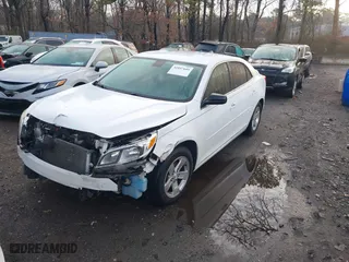 2014 Chevrolet Malibu LS with VIN 1G11B5SL3EF194801, listed as a IAAI auction lot 41857649 with 119,035 mi miles. Bid and sale history available at carsss.com. Image 2.