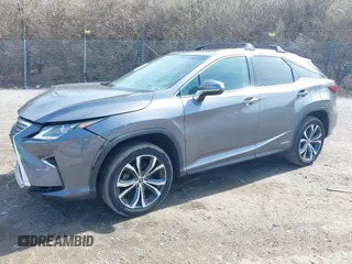 2019 Lexus RX with VIN 2T2BGMCA9KC033678, listed as a IAAI auction lot 41887500 with 42,382 mi miles. Bid and sale history available at carsss.com. Image 2.