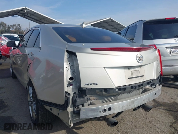 2013 Cadillac ATS with VIN 1G6AA5RX0D0156806, listed as a IAAI auction lot 41462134 with 138,323 mi miles and . Bid and sale history available at DreamBid. Image 6.