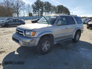 1999 Toyota 4Runner Limited with VIN JT3GN87RXX0103167, listed as a Copart auction lot 88114255 with 534,632 mi miles and Salvage Title. Bid and sale history available at DreamBid. Image 1.