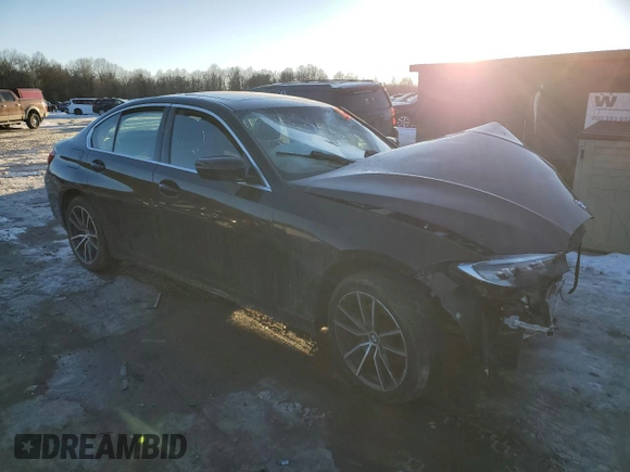 2019 BMW 3 Series 330i xDrive with VIN 3MW5R7J53K8A05133, listed as a Copart auction lot 41902745 with Not Provided miles and Salvage Title. Bid and sale history available at DreamBid. Image 4.