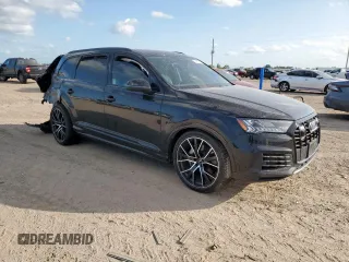 2021 Audi Q7 Prestige z VIN WA1VXAF74MD027951, wystawiony jako Copart lot #60151935 z przebiegiem Nie podano mil oraz Szkoda całkowita • Salvage title. Historia ofert i sprzedaży dostępna na DreamBid. Obrazek 4.