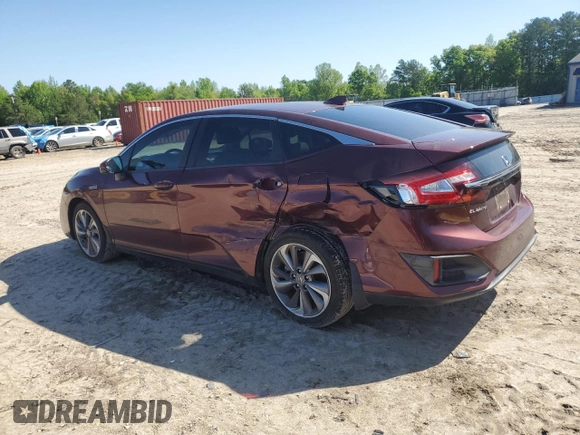 2018 Honda Clarity Plug-In Hybrid Touring with VIN JHMZC5F3XJC010711, listed as a Copart auction lot 52121915 with 78,826 mi miles and Salvage Title. Bid and sale history available at carsss.com. Image 2.
