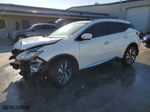 2015 Nissan Murano S with VIN 5N1AZ2MG8FN243401, listed as a Copart auction lot 48669735 with 75,320 mi miles and Salvage Title. Bid and sale history available at carsss.com. Image 1.
