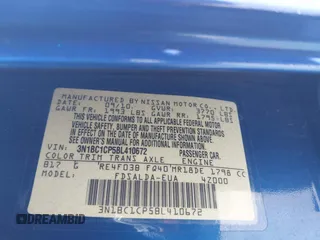 2011 Nissan Versa S с VIN 3N1BC1CP5BL410672, выставлен на аукционе IAAI как лот 42402147 с пробегом 184 840 миль миль и . История ставок и продаж доступна на DreamBid. Изображение 9.