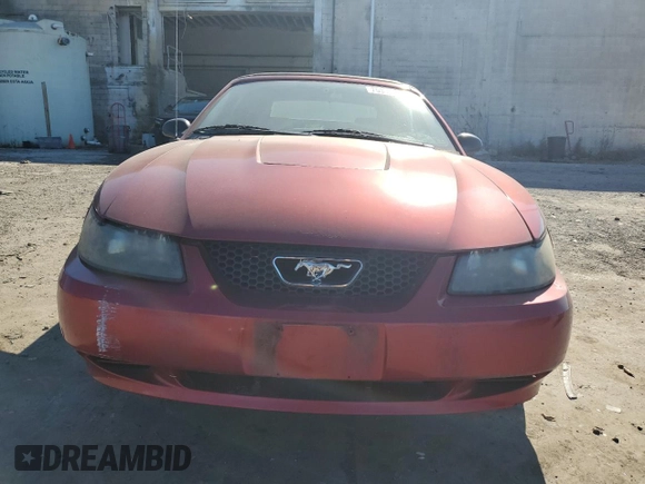 2004 Ford Mustang Deluxe with VIN 1FAFP44404F102515, listed as a Copart auction lot 75318024 with 65,383 mi miles and Salvage Title. Bid and sale history available at carsss.com. Image 5.