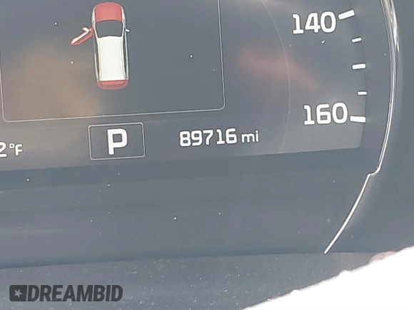 2018 Kia Sorento EX with VIN 5XYPH4A59JG347878, listed as a IAAI auction lot 41801123 with 89,716 mi miles and . Bid and sale history available at DreamBid. Image 16.