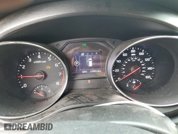 2017 Kia Sedona LX with VIN KNDMB5C1XH6249380, listed as a Copart auction lot 72143194 with 159,918 mi miles and Salvage Title. Bid and sale history available at DreamBid. Image 9.