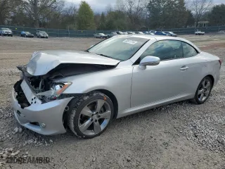 2010 Lexus IS 250C with VIN JTHFF2C2XA2501113, listed as a Copart auction lot 80511714 with 209,501 mi miles and Salvage Title. Bid and sale history available at carsss.com. Image 1.