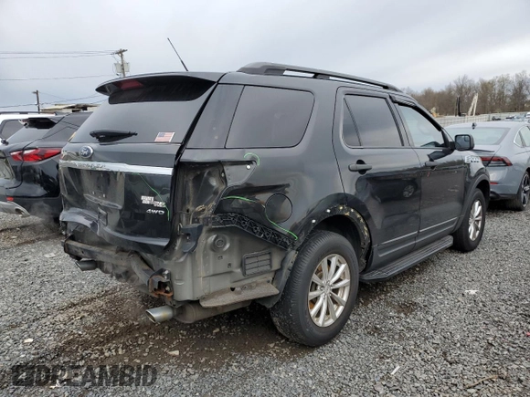 2013 Ford Explorer with VIN 1FM5K8B86DGB40872, listed as a Copart auction lot 52965355 with 112,594 mi miles and Salvage Title. Bid and sale history available at carsss.com. Image 3.