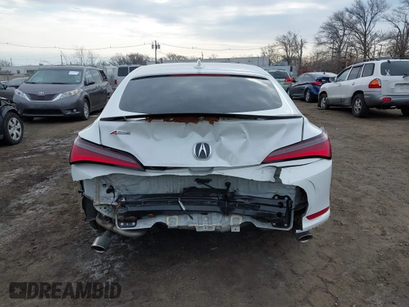2024 Acura Integra w/A-Spec Package with VIN 19UDE4H35RA001467, listed as a IAAI auction lot 41717185 with 17,507 mi miles and . Bid and sale history available at carsss.com. Image 16.