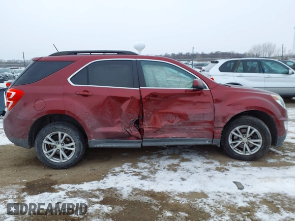 2016 Chevrolet Equinox LT with VIN 2GNALCEK4G6316453, listed as a IAAI auction lot 41602383 with 141,983 mi miles and . Bid and sale history available at carsss.com. Image 13.