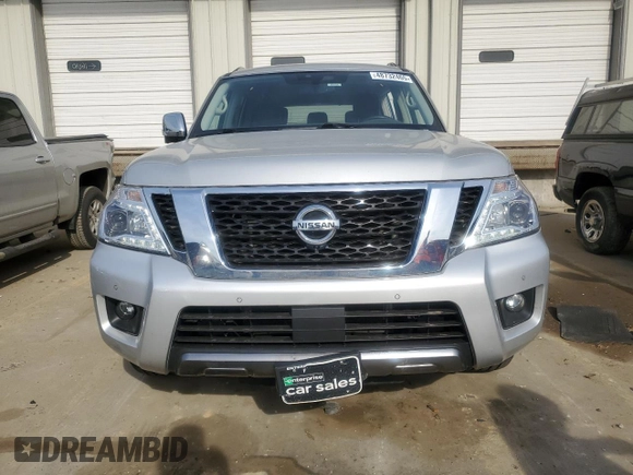 2020 Nissan Armada SV z VIN JN8AY2ND3LX016696, wystawiony jako Copart lot #48732465 z przebiegiem 113 219 mil mil oraz Szkoda całkowita • Salvage title. Historia ofert i sprzedaży dostępna na DreamBid. Obrazek 5.