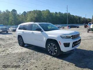 2023 Jeep Grand Cherokee L Overland with VIN 1C4RJKDG6P8762946, listed as a Copart auction lot 75748174 with 13,171 mi miles and Salvage Title. Bid and sale history available at carsss.com. Image 14.