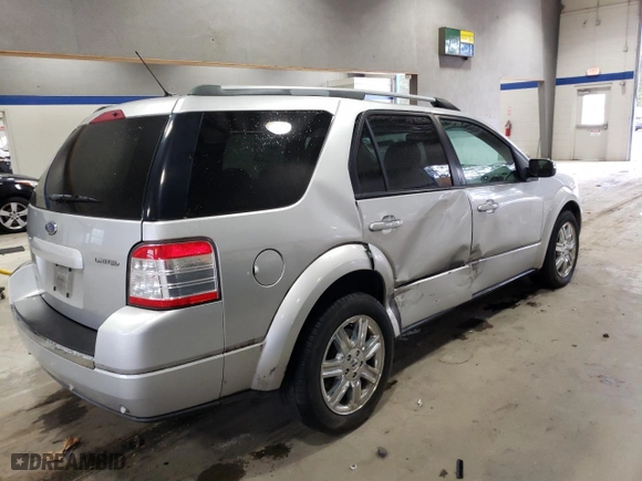 2009 Ford Taurus X Limited with VIN 1FMDK03W59GA01446, listed as a Copart auction lot 80666874 with 135,957 mi miles and Salvage Title. Bid and sale history available at carsss.com. Image 3.