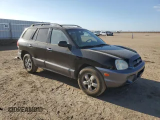 2005 Hyundai Santa Fe GLS with VIN KM8SC13E95U984600, listed as a Copart auction lot 63129694 with 184,357 mi miles and Salvage Title. Bid and sale history available at carsss.com. Image 4.