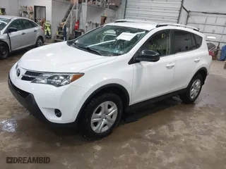 2015 Toyota RAV4 LE with VIN JTMBFREV3FJ038776, listed as a IAAI auction lot 41966011 with 102,837 mi miles. Bid and sale history available at carsss.com. Image 17.