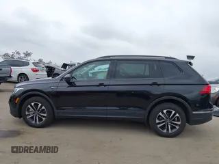2024 Volkswagen Tiguan S with VIN 3VVRB7AX1RM175360, listed as a IAAI auction lot 42196560 with 5,133 mi miles and . Bid and sale history available at DreamBid. Image 14.