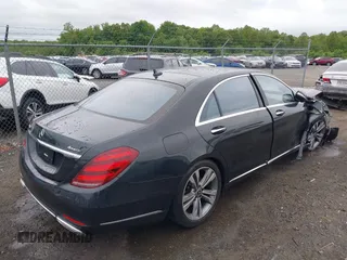 2019 Mercedes-Benz S 450 z VIN WDDUG6EB5KA463880, wystawiony jako IAAI lot #42230868 z przebiegiem 42 589 mil mil oraz . Historia ofert i sprzedaży dostępna na DreamBid. Obrazek 4.
