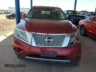 2016 Nissan Pathfinder S with VIN 5N1AR2MNXGC660725, listed as a Copart auction lot 61164915 with 125,134 mi miles and Salvage title. Bid and sale history available at DreamBid. Image 5.