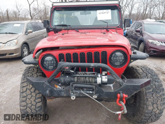2002 Jeep Wrangler X z VIN 1J4FA39S52P708519, wystawiony jako IAAI lot #41569747 z przebiegiem 219 168 mil mil oraz . Historia ofert i sprzedaży dostępna na DreamBid. Obrazek 6.