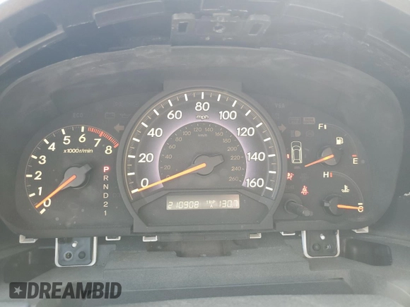 2006 Honda Odyssey EX-L with VIN 5FNRL38616B403939, listed as a Copart auction lot 49256925 with 210,908 mi miles and Salvage Title. Bid and sale history available at carsss.com. Image 9.