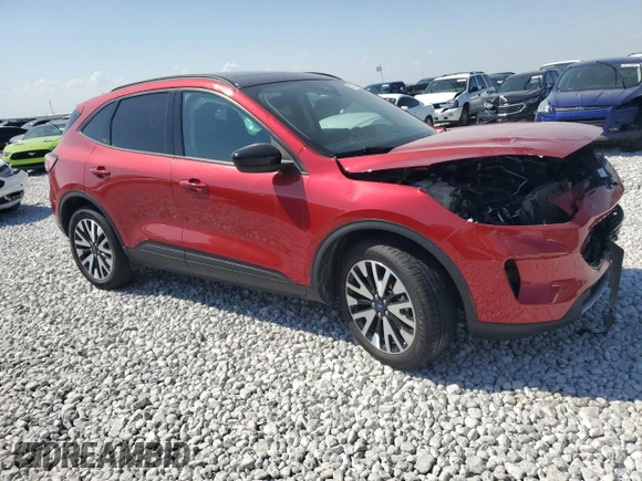 2020 Ford Escape SE Sport Hybrid with VIN 1FMCU9BZXLUA45425, listed as a Copart auction lot 52213395 with 88,996 mi miles and Salvage title. Bid and sale history available at DreamBid. Image 4.