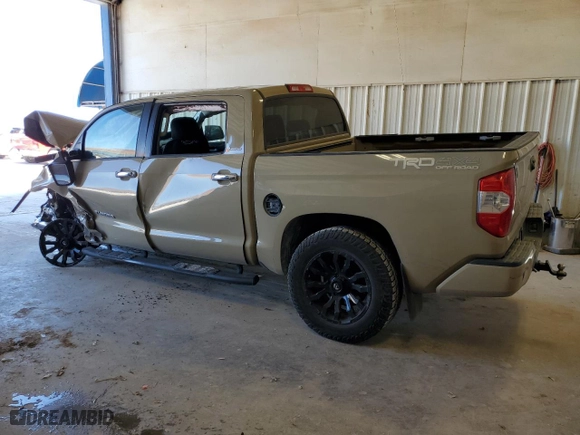 2017 Toyota Tundra 4WD Limited with VIN 5TFHW5F11HX638100, listed as a Copart auction lot 48667665 with 0 mi miles and Non Repairable. Bid and sale history available at carsss.com. Image 2.